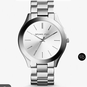 Michael Kors Slim Runway Silver-Tone Watch - MK3178